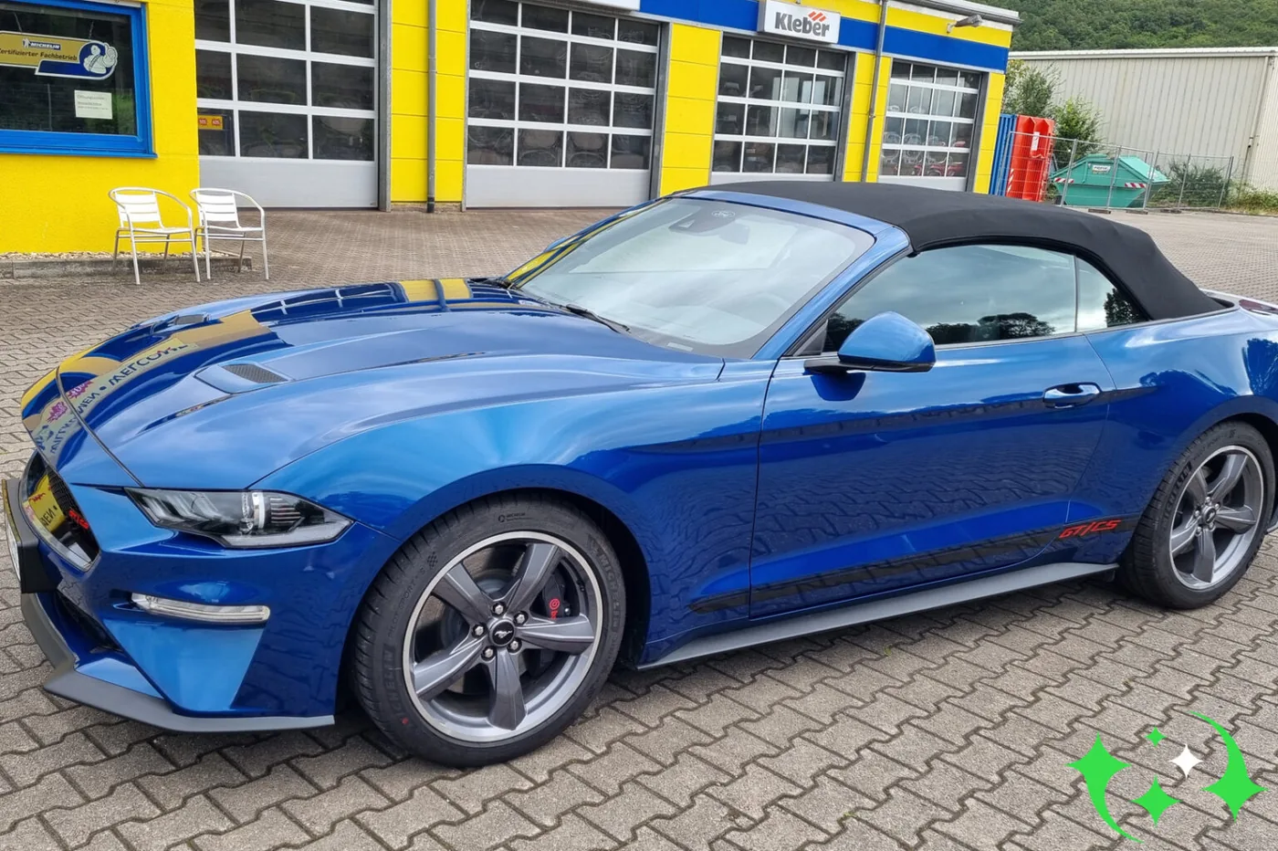 Ford Mustang Cabrio Politur
