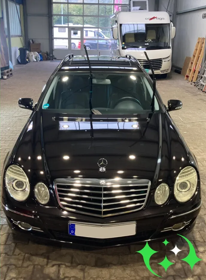 Mercedes E-Klasse nach der Aufbereitung